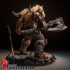 Garrosh — aotc — Statue by H3llcreator