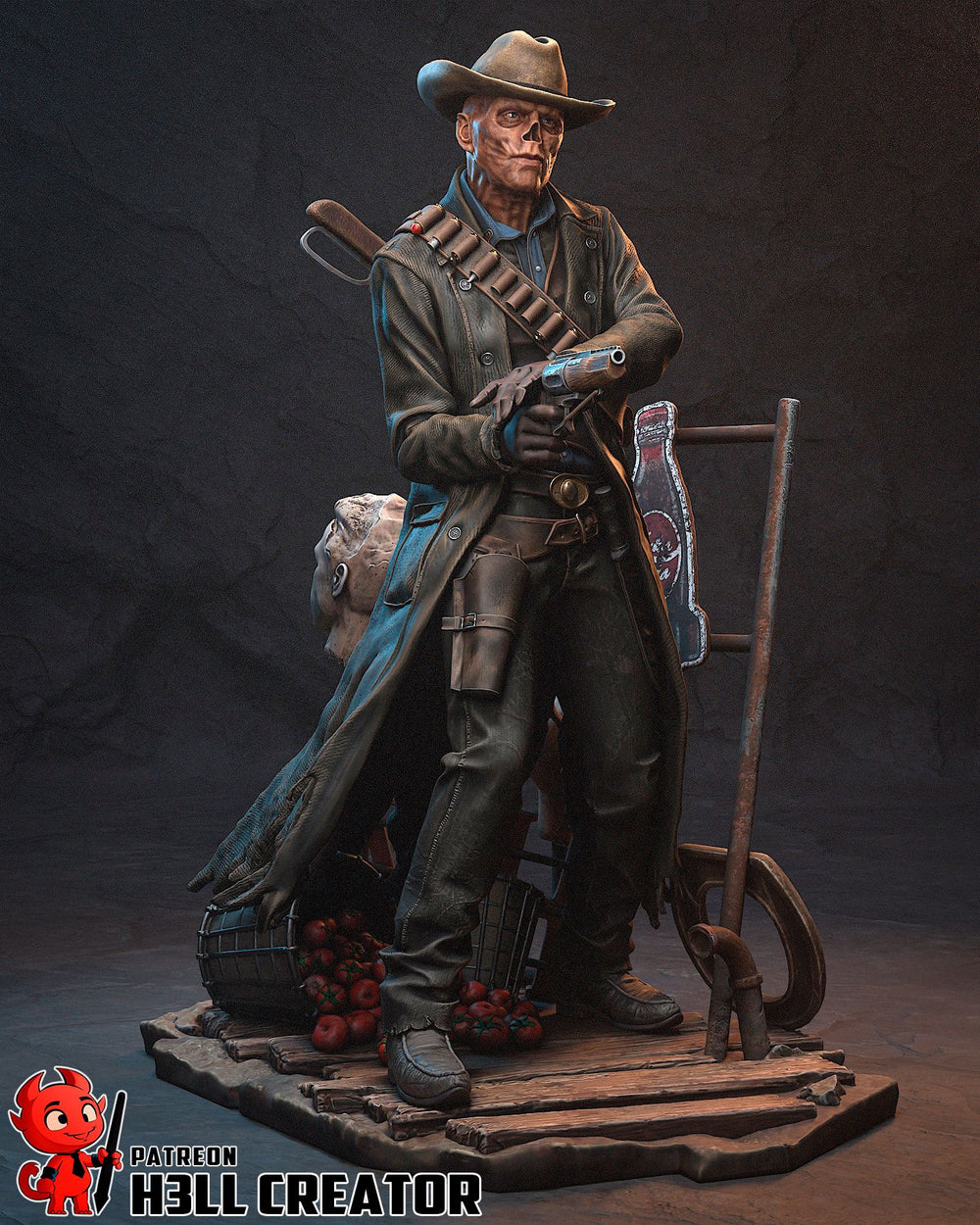 Ghoul — creature-figure — Statue by H3llcreator