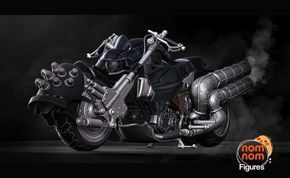 Hardy Daytona — Final Fantasy VII — Statue by NomNom