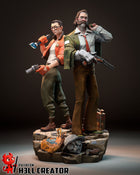 Harry and Kim — british-tv — Statue by H3llcreator
