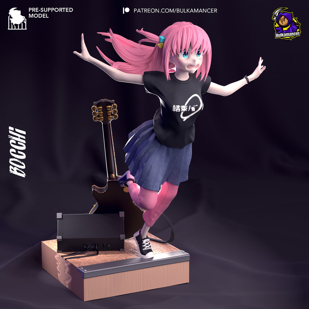 Hitori Gotoh — Bocchi the Rock — Statue by Bulkamancer