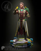 Halsin — baldur's-gate-3 — Statue by H3llcreator