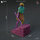 Hinako — anime-style — Statue by Bulkamancer