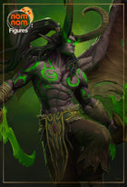 Illidan Stormrage — World of Warcraft — Statue by NomNom