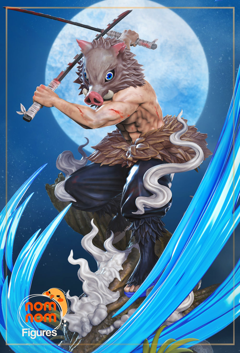 Inosuke — Demon Slayer — Statue by NomNom