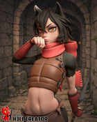 Izutsumi — delicious dungeon — Statue by H3llcreator