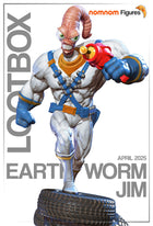 Jim — Earthworm Jim — Statue by NomNom