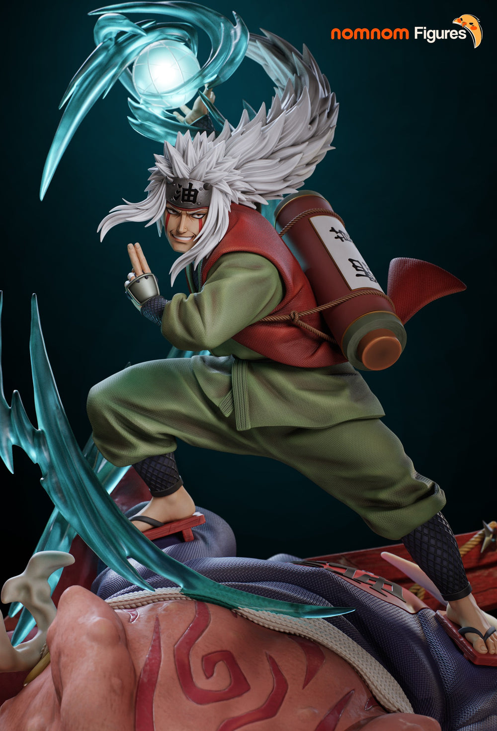 Jiraiya — Naruto — Statue by NomNom