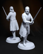 John Snow — a-song-of-ice-and-fire — Statue by H3llcreator