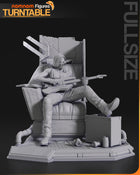 Johnny Silverhand — Cyberpunk 2077 — Statue by NomNom