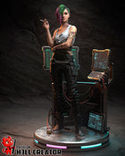 Judy Alvarez — cyberpunk 2077 — Statue by H3llcreator