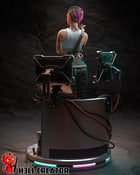 Judy Alvarez — cyberpunk 2077 — Statue by H3llcreator