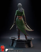 Jaheira — baldurs gate — Statue by H3llcreator