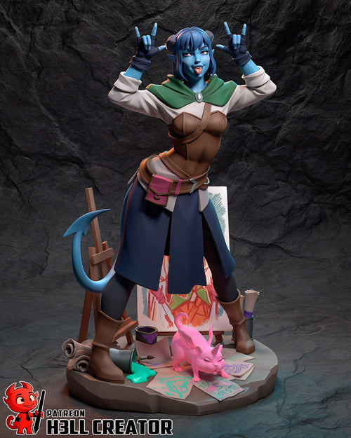 Jester — Statue by H3llcreator