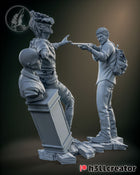 Joel — diorama — Statue by H3llcreator