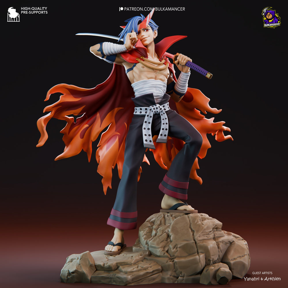 Kamina — Gurren Lagann — Statue by Bulkamancer