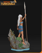 Kida — Atlantis — Statue by NomNom