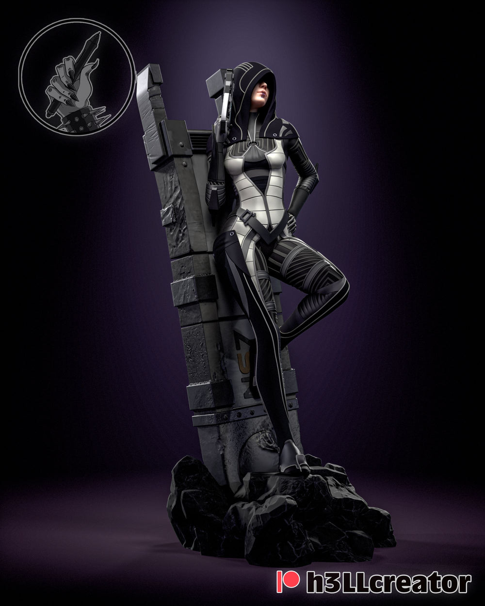 Kasumi — diorama — Statue by H3llcreator
