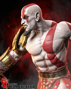 Kratos — god of war — Statue by H3llcreator