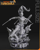 Lady Deadpool — Statue by NomNom
