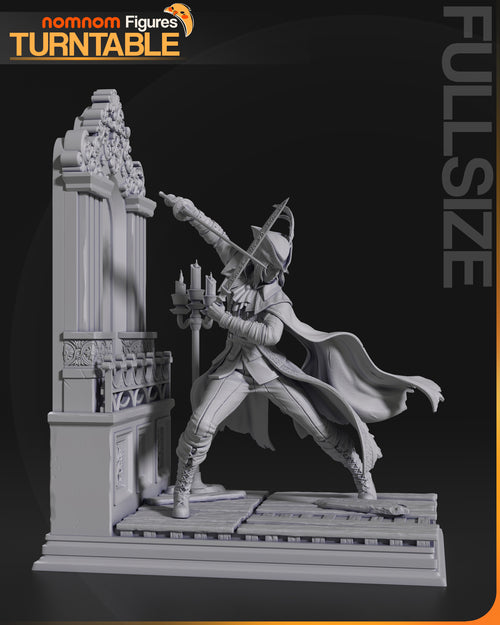 Lady Maria — Bloodborne — Statue by NomNom