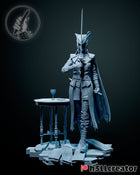 Lady Maria — bloodborne — Statue by H3llcreator