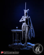 Lady Maria — bloodborne — Statue by H3llcreator