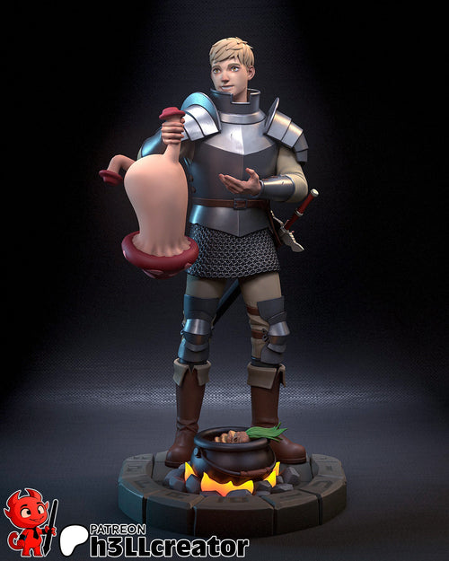 Laios Touden — delicious in dungeon — Statue by H3llcreator