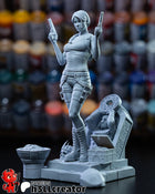 Lara Croft — tomb raider — Statue by H3llcreator