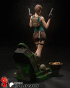 Lara Croft — tomb raider — Statue by H3llcreator