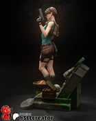 Lara Croft — tomb raider — Statue by H3llcreator