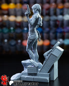 Lara Croft — tomb raider — Statue by H3llcreator