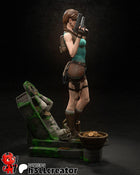 Lara Croft — tomb raider — Statue by H3llcreator