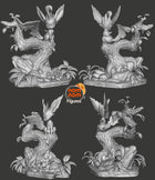 Leafeon — Eevee evolution — Statue by NomNom