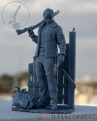 Leon Kennedy (Jacket version) — leon kennedy — Statue by H3llcreator