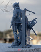Leon Kennedy (Jacket version) — leon kennedy — Statue by H3llcreator