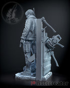 Leon Kennedy (Jacket version) — leon kennedy — Statue by H3llcreator