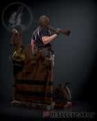 Leon Kennedy T-shirt version — leon kennedy — Statue by H3llcreator