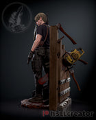 Leon Kennedy T-shirt version — leon kennedy — Statue by H3llcreator