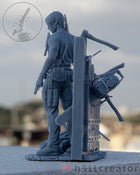 Leon Kennedy T-shirt version — leon kennedy — Statue by H3llcreator