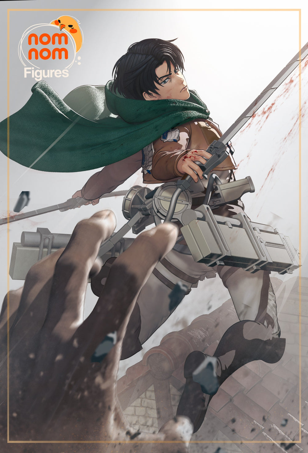 Levi — Attack on Titan — Statue by NomNom