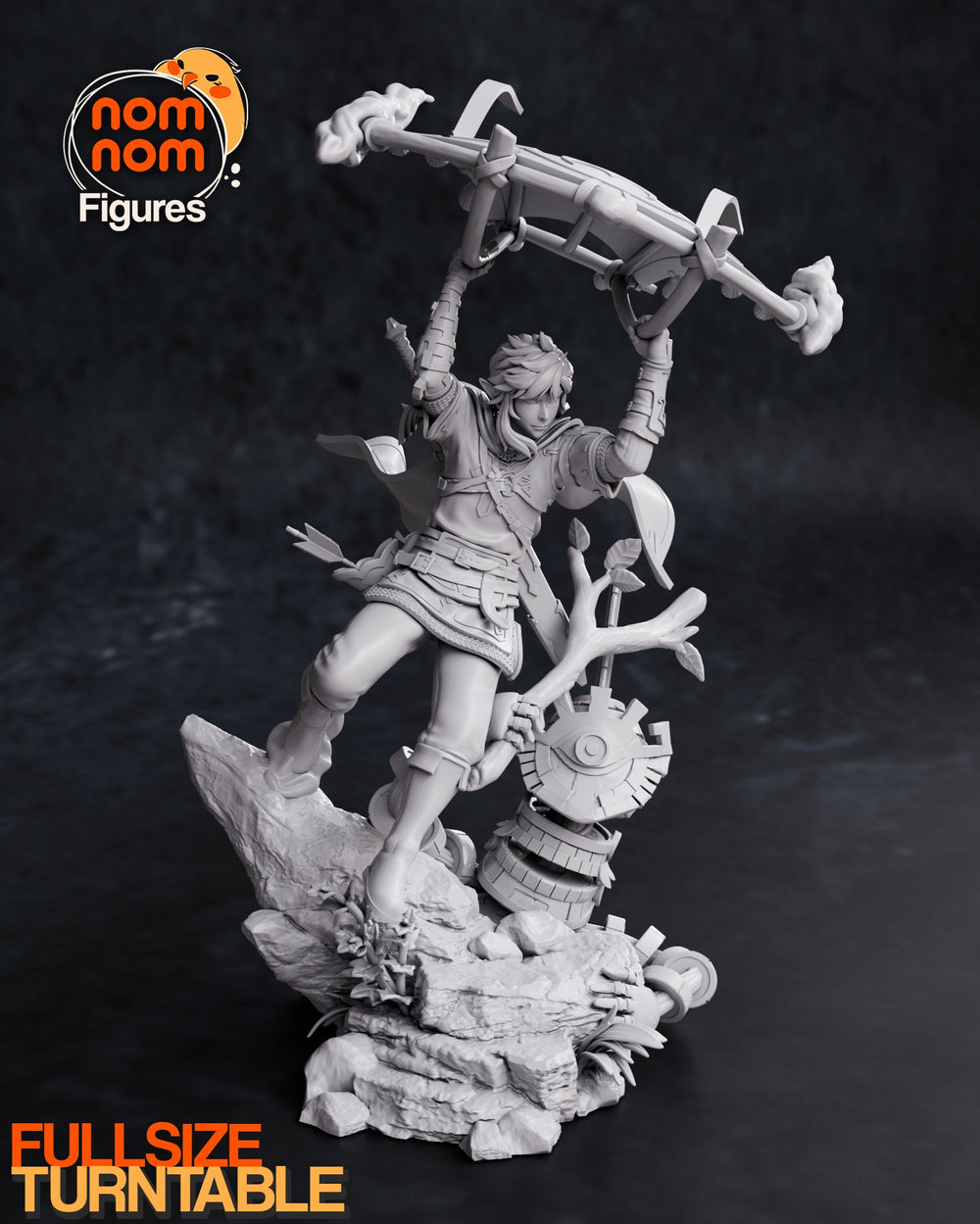 Link — Tears of the Kingdom — Statue by NomNom