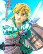 Link — the legend of zelda — Statue by H3llcreator