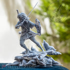 Link — the legend of zelda — Statue by H3llcreator