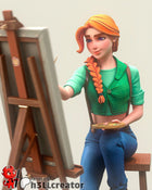 Leah — stardew valley — Statue by H3llcreator