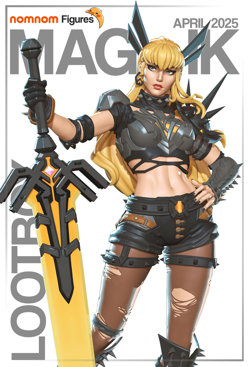 Magik — Marvel Rivals — Statue by NomNom