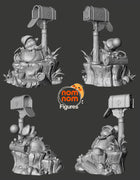 Mail Moogle — Final Fantasy — Statue by NomNom