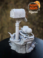 Mail Moogle — Final Fantasy — Statue by NomNom