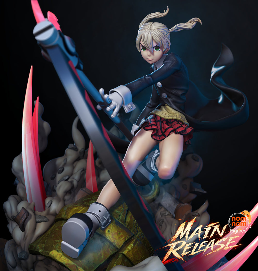 Maka — Soul Eater — Statue by NomNom