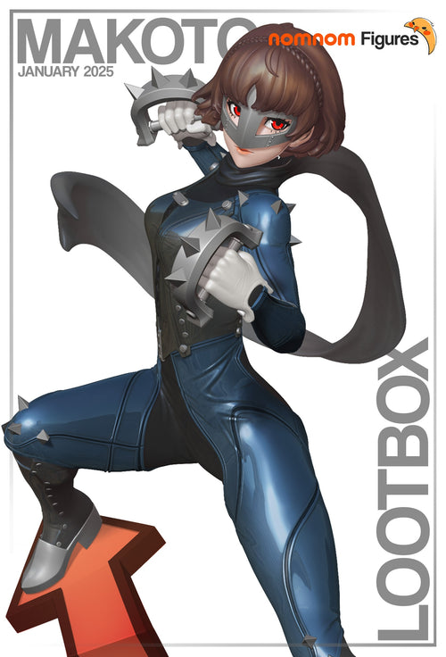 Makoto Nijima — Persona 5 — Statue by NomNom
